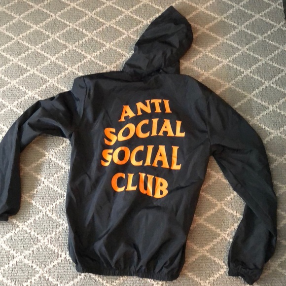 Ua Anti Social Social Club Windbreaker 